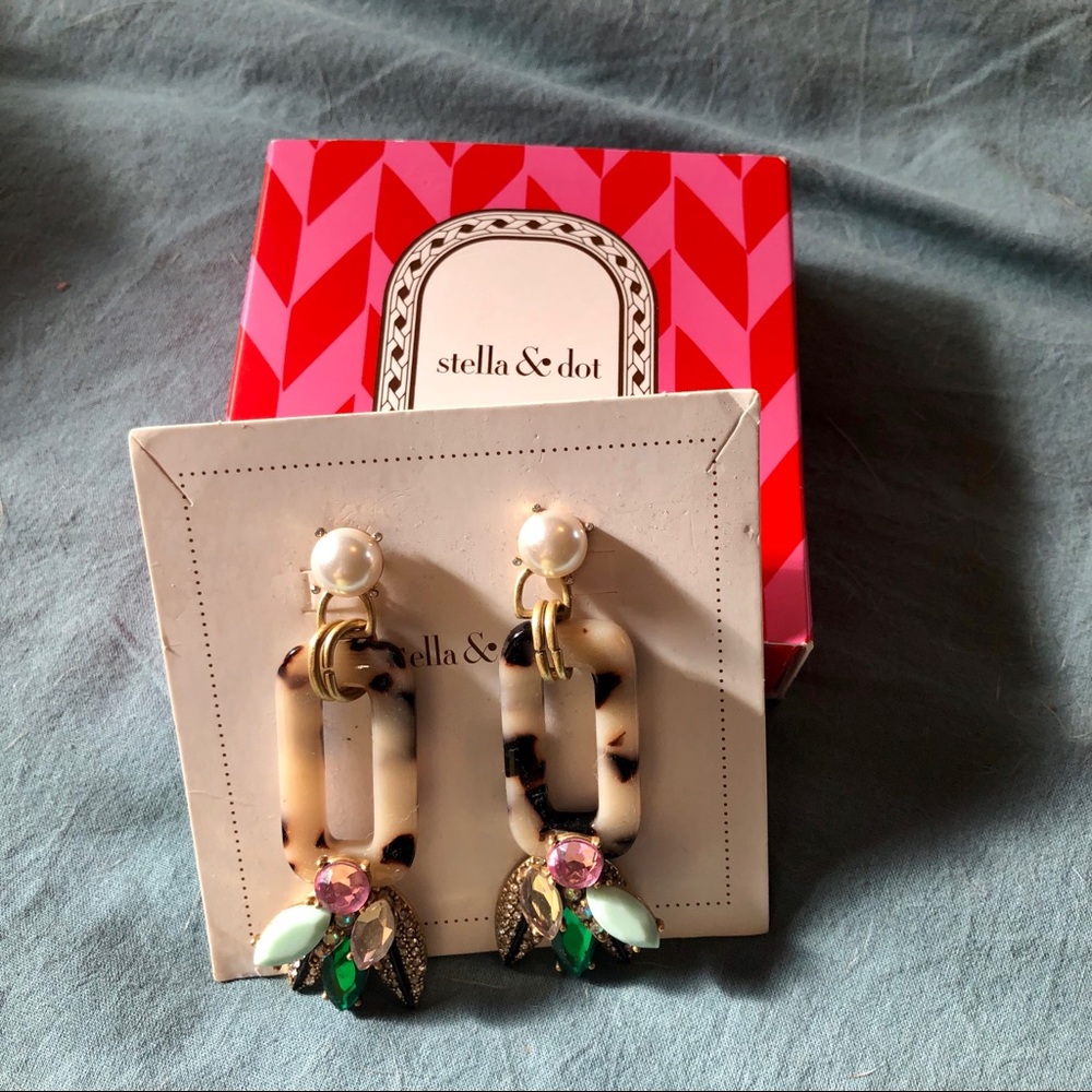 Bella statement earrings from Stella & Dot